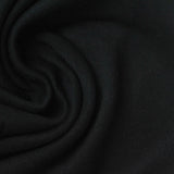 100% Polyester Fleece Fabric, 165 gsm, 160 cm — Black — photo 2