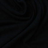 Viscose Stretch Jersey Knit Fabric, 195 gsm, 150 cm — Black — photo 2