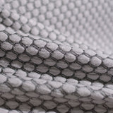 White Honeycomb Jacquard, Poly-Viscose — photo 2