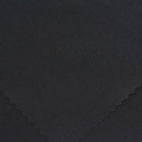 Nylon Stretch Interlock Knit Fabric, 190 gsm, 155 cm — Black — photo 2