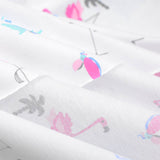 Pink Flamingos Jersey Knit, Cotton — photo 2