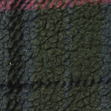 Red Plaid Knit, Polyester — photo 2