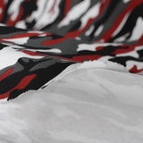 Red Camo Jersey Knit, Cotton — photo 2
