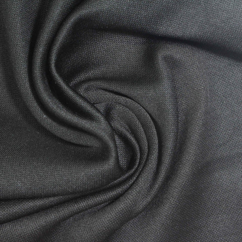 Dark Grey Marl Interlock Knit, Polyester, 220 gsm, 185 cm