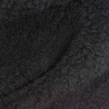 100% Polyester Sherpa Fleece Fabric, 268 gsm, 188 cm — Black — photo 2
