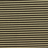 Brown Horizontal-Stripe Jersey Knit, Polyester — photo 2