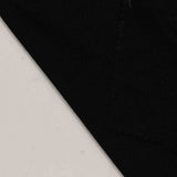 Polyester Viscose Stretch Chunky Knit Fabric, 156 gsm, 145 cm — Black — photo 2