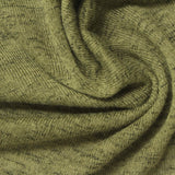 Green Heather Linen-Look, Polyester — photo 2