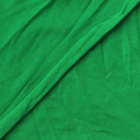 Cotton Modal Jersey Knit Fabric, 155 gsm, 160 cm — Green