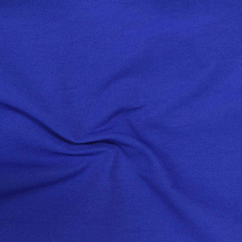 Viscose Nylon Stretch Bengaline Fabric, 272 gsm — Blue
