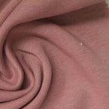 Brushed Polyester Cotton Stretch Knit Fabric, 310 gsm, 170 cm — Pink — photo 2