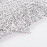 White Heathered-Marl Chunky Knit, Viscose-Poly — photo 2