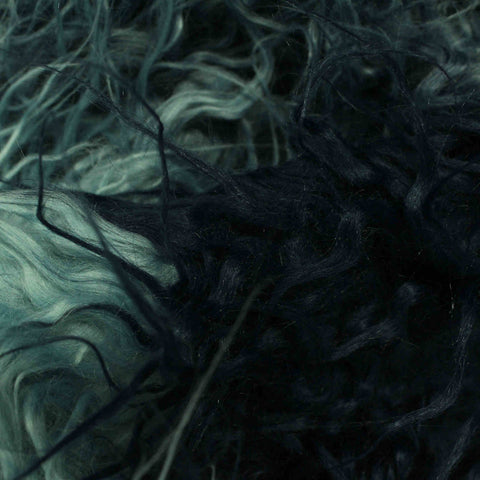 Acrylic Polyester Knit Fabric, 170 cm — Blue