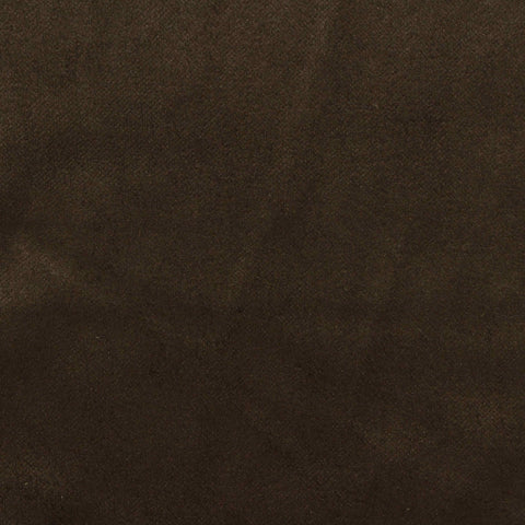 100% Polyester Faux Suede Fabric, 160 gsm, 145 cm — Brown