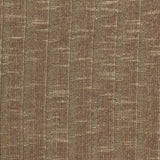 Heathered Brown Horizontal-Stripe Rib Knit, Viscose-Poly — photo 2