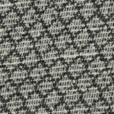 Black Textured-Check Jacquard, Polyester — photo 2