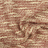 Red Marl Chunky Knit, Poly-Cotton — photo 2