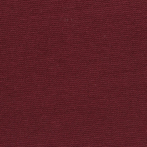 Cotton Stretch Ponte Knit Fabric, 440 gsm, 165 cm — Red