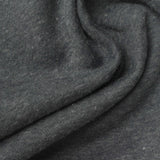 Dark Grey Marl French Terry, Poly-Cotton — photo 2