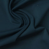 Polyester Stretch Sateen Fabric, 220 gsm, 152 cm — Navy — photo 2