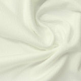 Off-White Textured Birdseye Knit, Polyester — photo 2