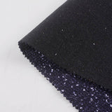 Dark Blue Marl Chunky Knit, Poly-Cotton — photo 2