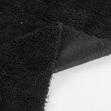 100% Polyester Minky Fabric, 186 gsm, 158 cm — Black — photo 2