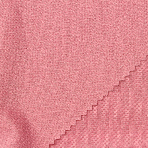 Polyester Stretch Knit Fabric, 220 gsm, 180 cm — Pink