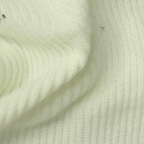 Acrylic Polyester Blend Rib Knit Fabric, 330 gsm, 140 cm — Khaki — photo 2