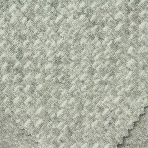Grey Marl Mesh, Poly-Cotton