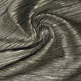 Grey Stripes Interlock Knit, Polyester — photo 2