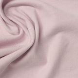 Cotton Stretch Rib Knit Fabric, 270 gsm, 150 cm — Pink — photo 2