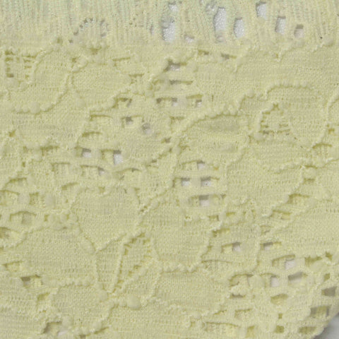Light Yellow Openwork Lace, Nylon
