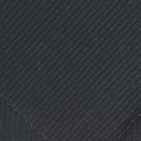 Rib Knit Fabric, 200 gsm, 140 cm — Grey