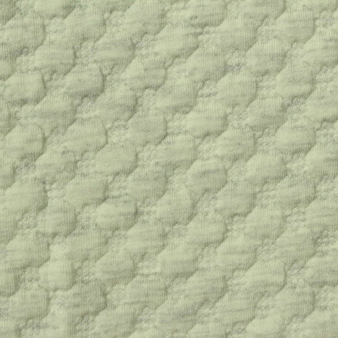 Green Tone-on-Tone Jacquard, Poly-Viscose, 385 gsm