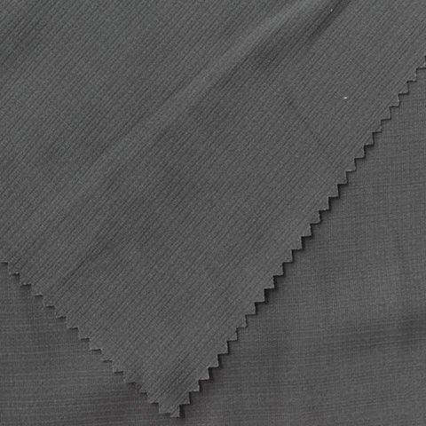 Plaid 100% Polyester Woven Fabric, 170 gsm, 145 cm — Grey