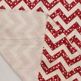 Red Dots Milk Silk Knit, Polyester — photo 2