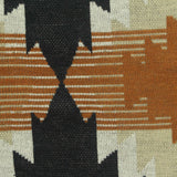Black Abstract Jacquard, Poly-Cotton — photo 2