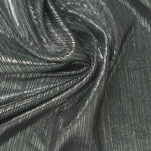 Polyester Stretch Knit Fabric, 170 gsm, 150 cm — Grey