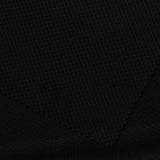 100% Polyester Interlock Knit Fabric, 280 gsm — Black — photo 2