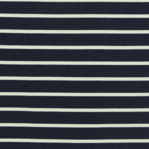 Navy Diagonal-Stripe Knit, Polyester