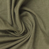 Modal Acrylic Stretch Rib Knit Fabric, 150 gsm, 165 cm — Khaki — photo 2