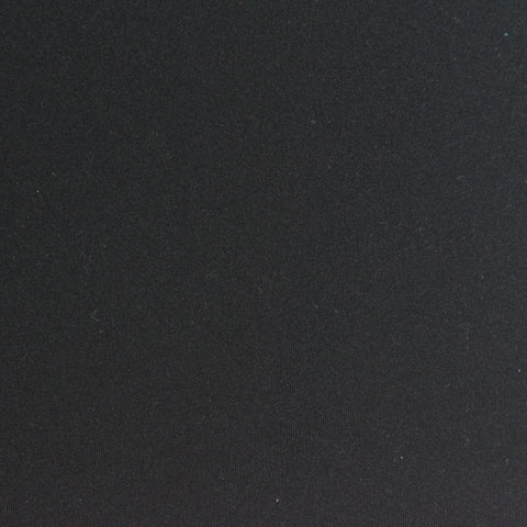 Polyester Stretch Fleece Fabric, 226 gsm, 158 cm — Black