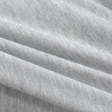 Grey Marl Jersey Knit, Poly-Cotton — photo 2