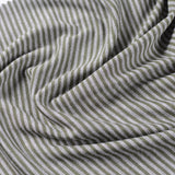 Light Grey Stripes Jersey Knit — photo 2