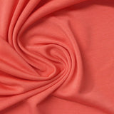 Tencel Lyocell Polyester Stretch Jersey Knit Fabric, 165 gsm, 170 cm — Orange — photo 2