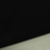Polyester Stretch Faux Suede Fabric, 450 gsm — Black — photo 2