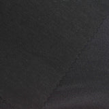 Nylon Viscose Stretch Scuba Knit Fabric, 258 gsm, 165 cm — Black — photo 2