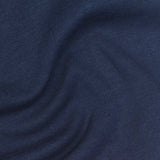 Cotton Polyester Scuba Knit Fabric, 310 gsm, 175 cm — Navy — photo 2