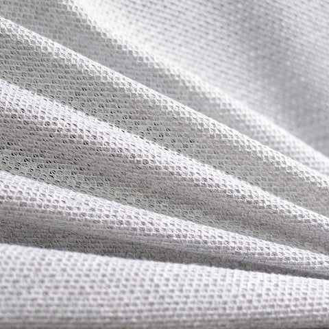 Polyester Stretch Chunky Knit Fabric, 280 gsm, 150 cm — Grey